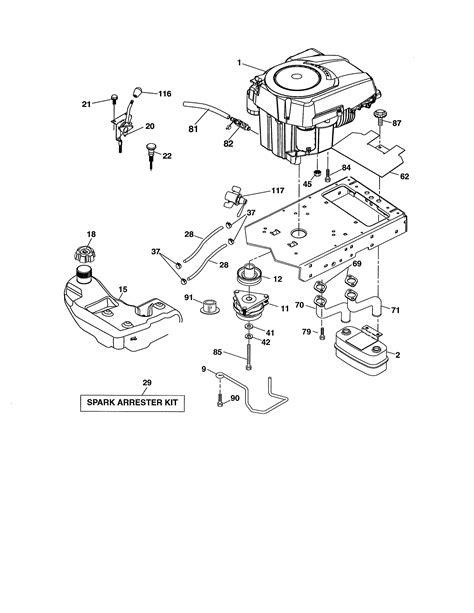 Craftsman Gt5000 Parts Wiring Diagram