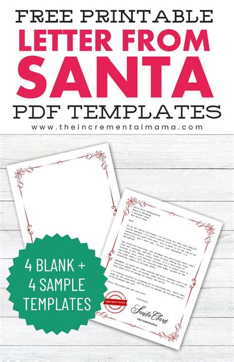 Create A Free Printable Letter From Santa