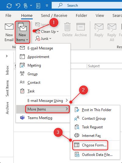 Create Template In Outlook