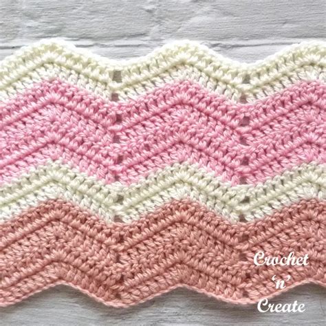 Crochet Chevron Stitch Pattern