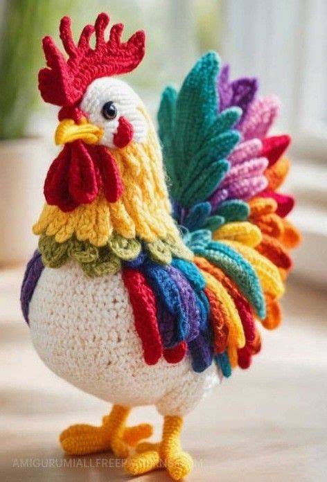 Crochet Rooster Pattern Free