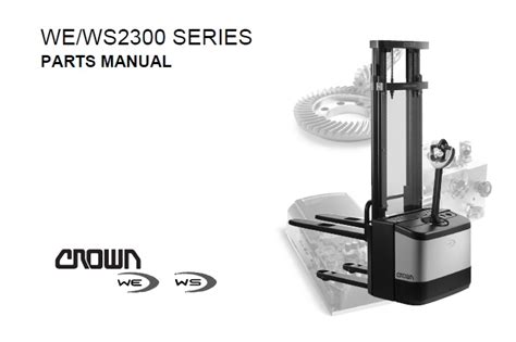 Crown We2300 Ws2300 Series Forklift Service Repair Manual