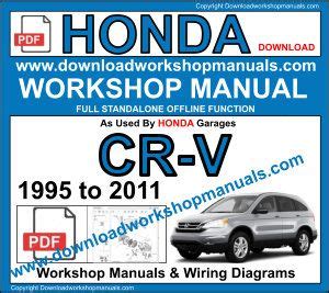 Crv 2000 2004 Oem Factory Service Repair Workshop Manual