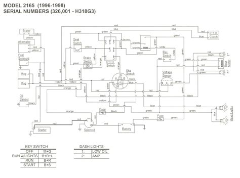 Cub Cadet 2165 Wiring Diagram