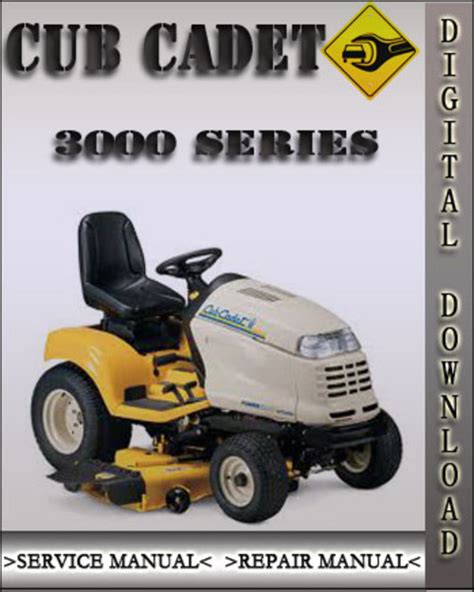 Cub Cadet 3000 Series Factory Service Repair Manual Pdf