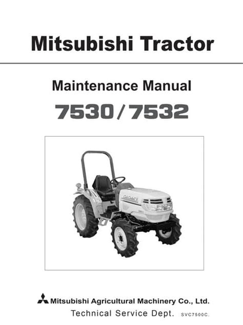 Cub Cadet 7530 7532 Service Repair Manual Download