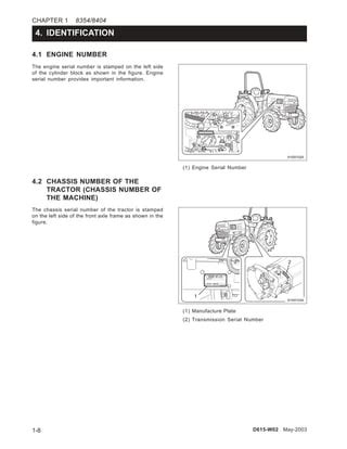 Cub Cadet 8354 8404 Tractor Service Repair Workshop Manual Download