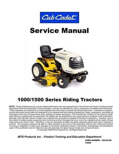 Cub Cadet Lt1042 Service Manual Free