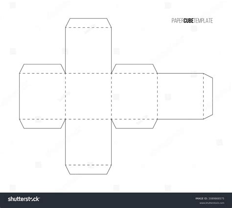 Cube Box Template