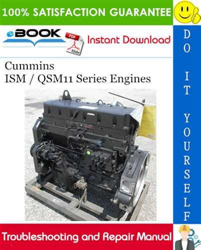 Cummins Ism Qsm11 Series Engine Troubleshooting And Service Repair Workshop Manual Download