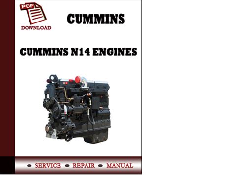 Cummins N14 Engines Service Repair Manual Download