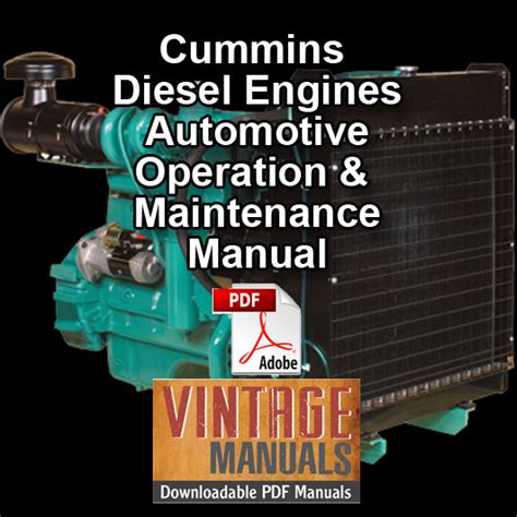 Cummins Onan X3 3 Engine Service Repair Manual Instant