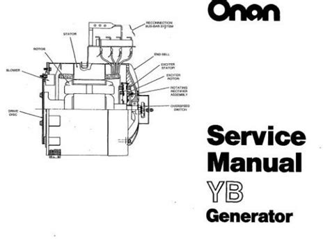 Cummins Onan Yb Generator With Torque Match 2 Regulator Service Repair Manual Instant Download