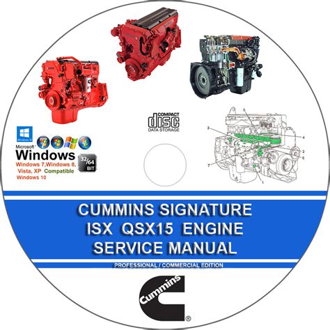 Cummins Signature Isx Qsx15 Engines Service Repair Manual