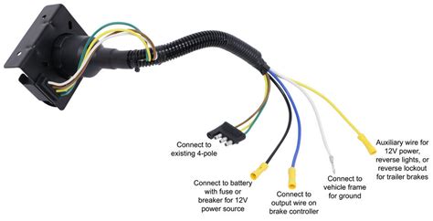 Curt 4 Way Wiring Diagram