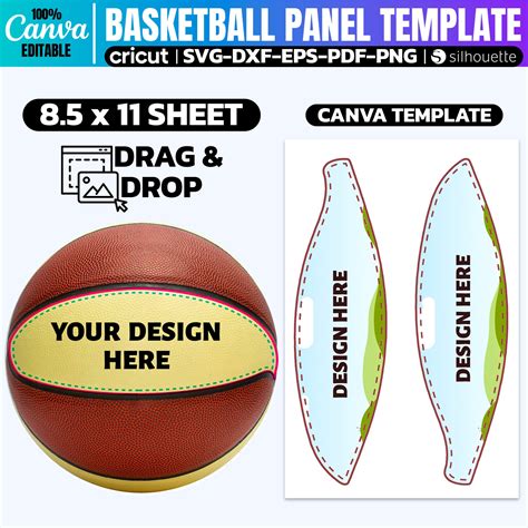 Custom Basketball Template