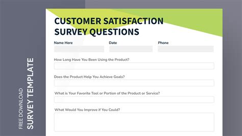 Customer Satisfaction Template
