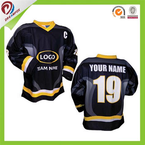 Customize Your Own Ice Hockey Jersey: Unleash the Player Within!