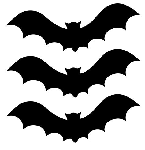 Cut Out Bat Template