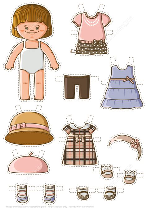 Cut Out Paper Dolls Printable