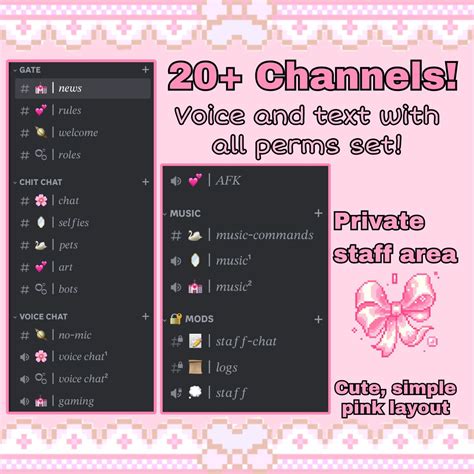 Cute Discord Templates