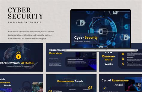 Cybersecurity Powerpoint Template Free Download