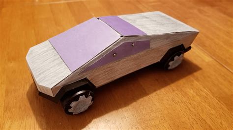 Cybertruck Pinewood Derby Template