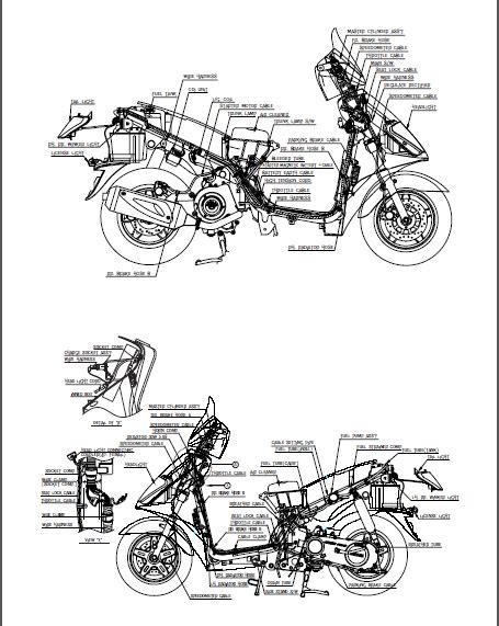 Daelim History Sl125 Scooter Service Repair Pdf Manual Download 2001 2009