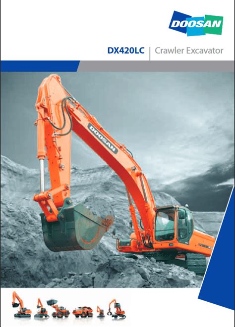 Daewoo Doosan Dx420lc Excavator Service Repair Manual