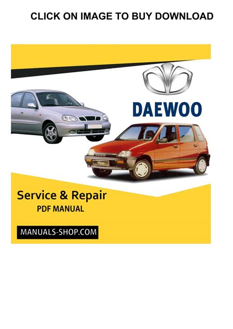 Daewoo Evanda Factory Service Repair Manual Pdf