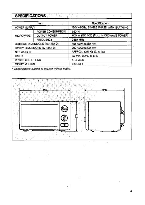 Daewoo Kor 6105 Microwave Oven Service Manual