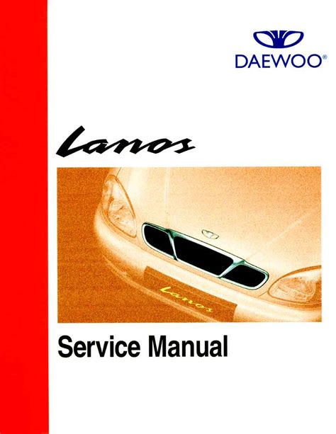 Daewoo Lanos 2001 Repair Service Manual