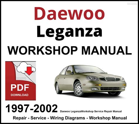 Daewoo Leganza 1997 2002 Repair Service Manual Pdf