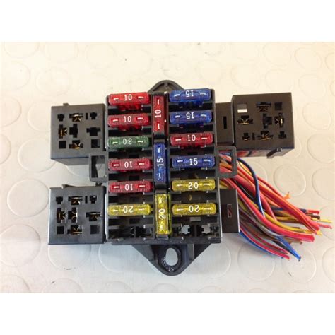 Daewoo Matiz Relays Fusebox