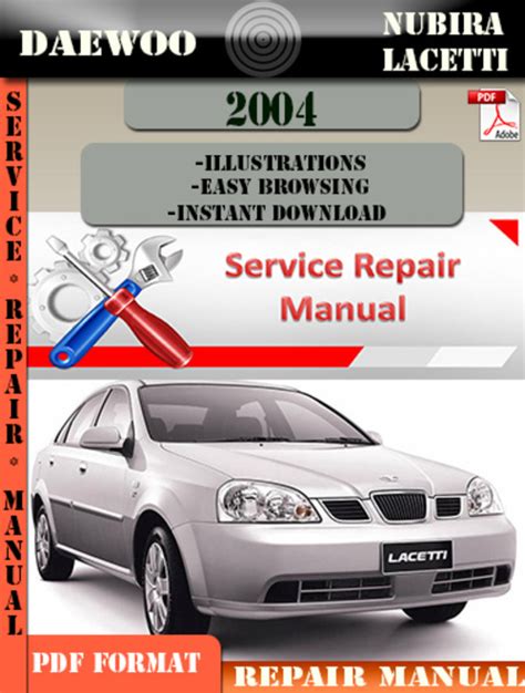 Daewoo Nubira Lacetti Service Repair Manual 2002 2008