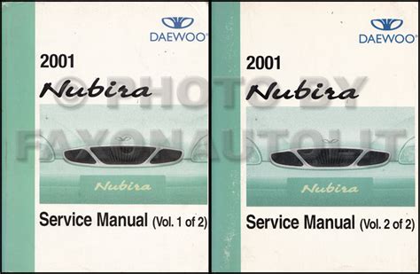 Daewoo Nubira Service Repair Manual
