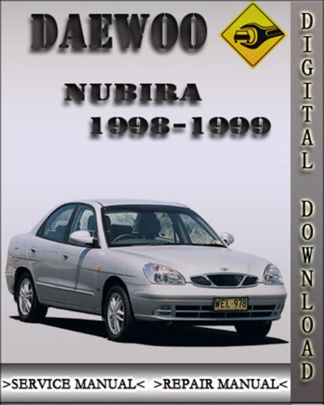 Daewoo Nubira Service Repair Manual 1997 1998 1999 2000 2001 2002 Download