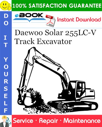 Daewoo Solar 255lc V Excavator Operation Maintenance Service Manual