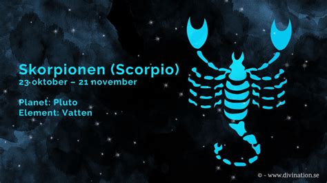 Dagens horoskop Skorpionen: Ta kontroll och upptäck din inre styrka
