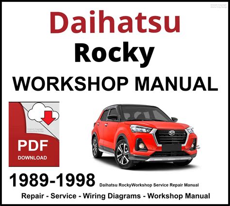 Daihatsu Bertone Rocky Service Repair Manual