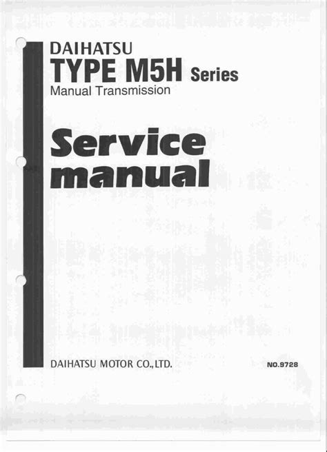 Daihatsu Mira Cuore 1998 2003 Service Repair Manual