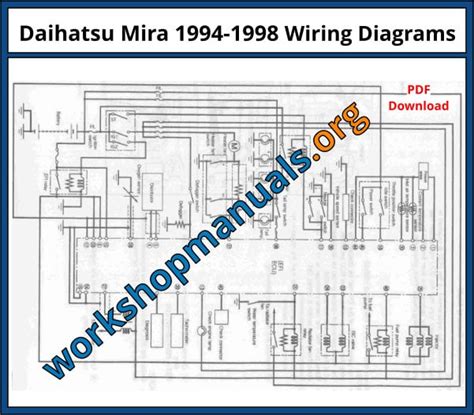 Daihatsu Mira Engine Wiring Diagram