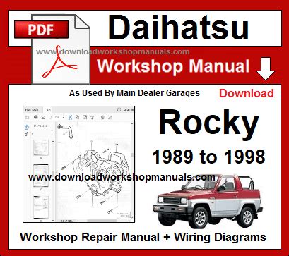 Daihatsu Rocky Wiring Diagram