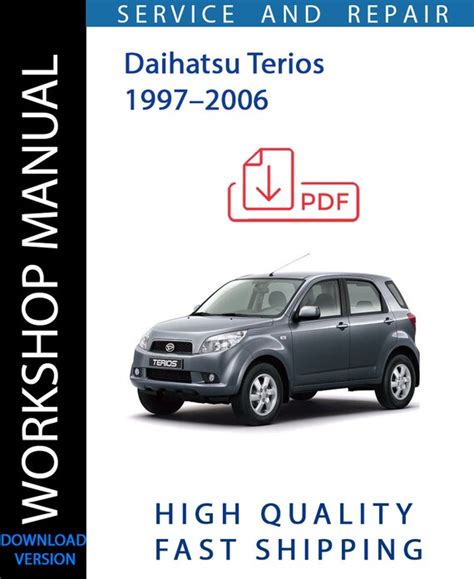 Daihatsu Terios Service Repair Manual Download