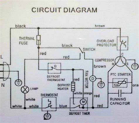 Danby Refrigerator Wiring Diagram