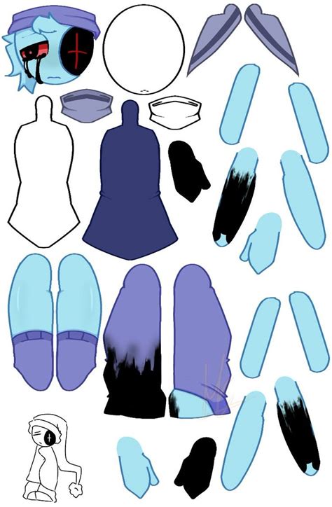 Dandys World Paper Doll Template