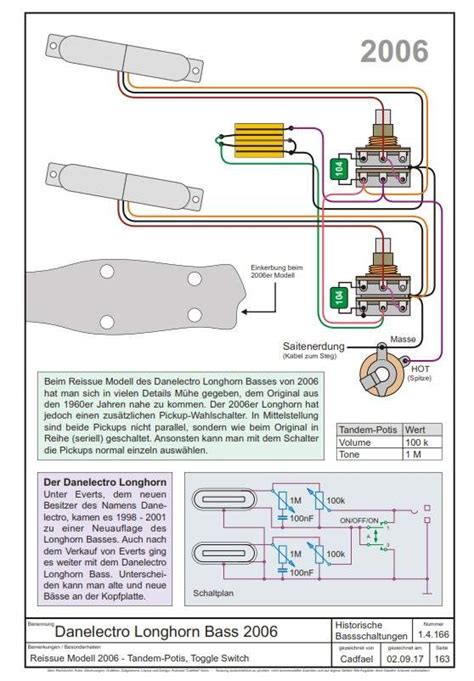 Danelectro Guitar Wiring Diagram