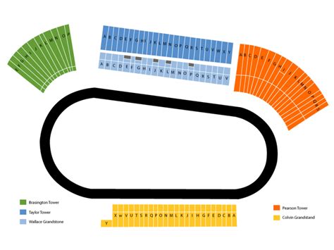 Darlington Seating Chart