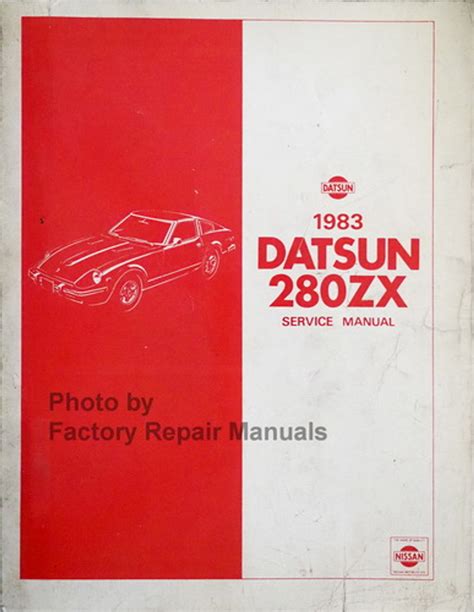 Datsun 280zx Pdf Service Repair Workshop Manual 1983