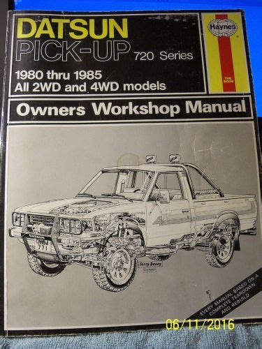 Datsun 620 720 Truck 1972 1985 Service Repair Manual